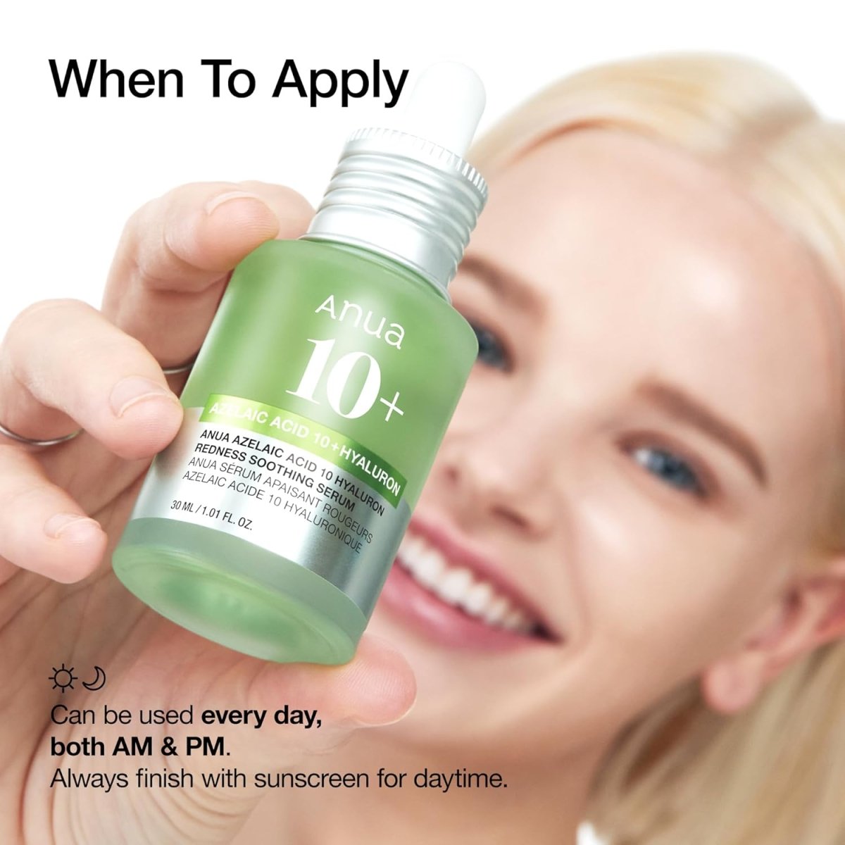 ANUA Azelaic Acid 10 Hyaluron Redness Soothing Serum 30ml Health & Beauty Kbeauty markham toronto free ship USA asian korean