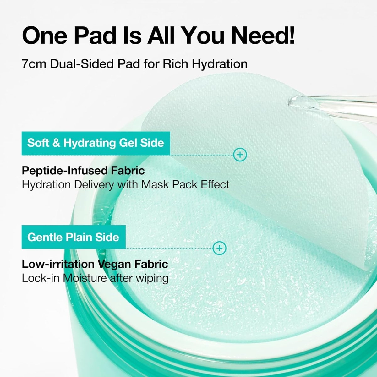 ANUA PDRN 100 Hyaluronic Acid Glow Pad 60 Pads Health & Beauty