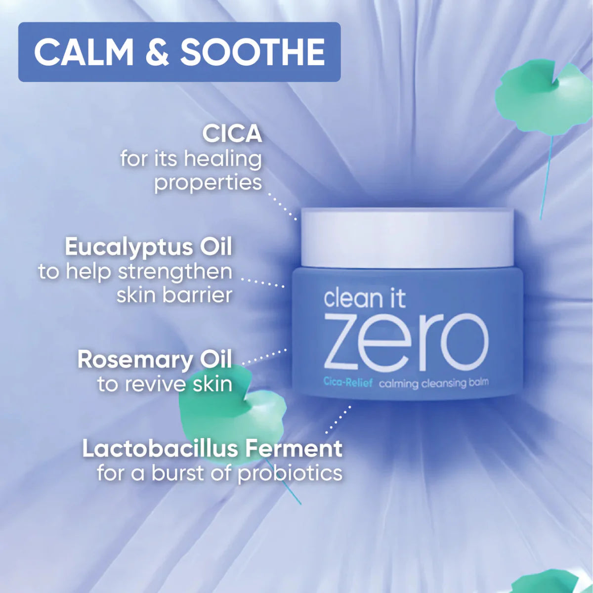 BANILA CO Clean it Zero Calming Set 100ml+7ml*3 Health & Beauty