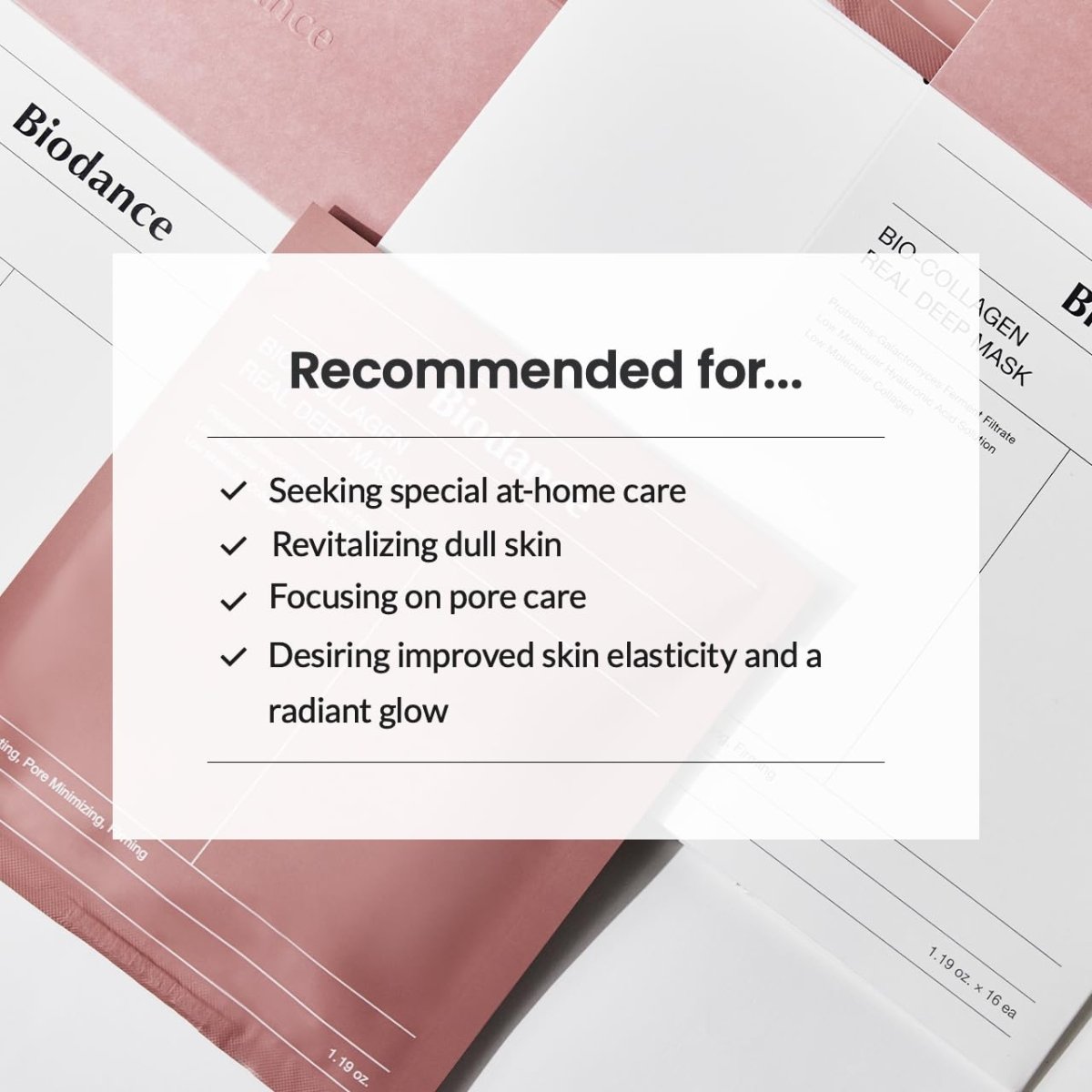 Biodance Collagen Mask 4pcs at oceanbuy beauty