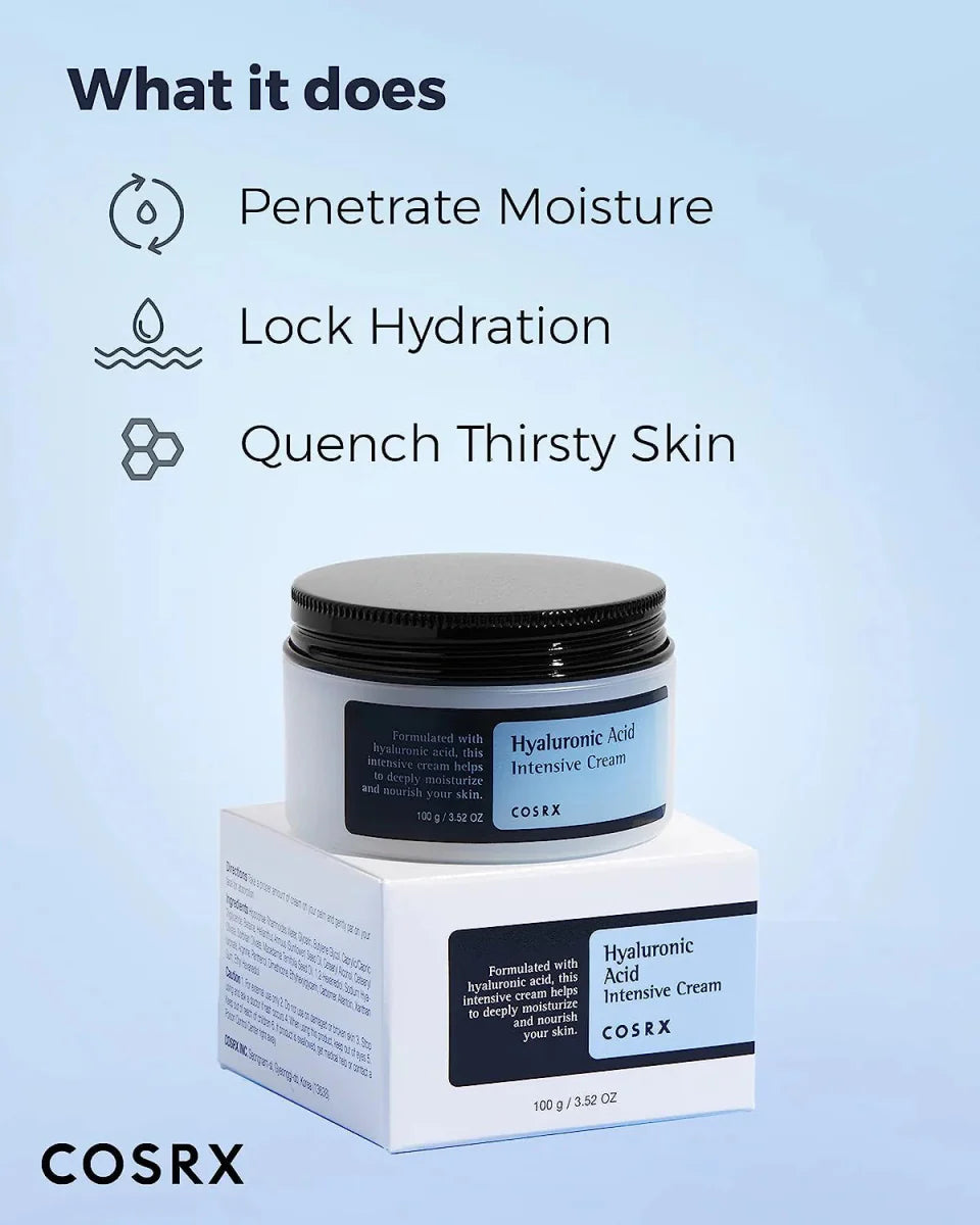 COSRX Hyaluronic Acid Intensive Cream 100g Health & Beauty oceanbuy beauty markham toronto free ship USA asian korean skincare