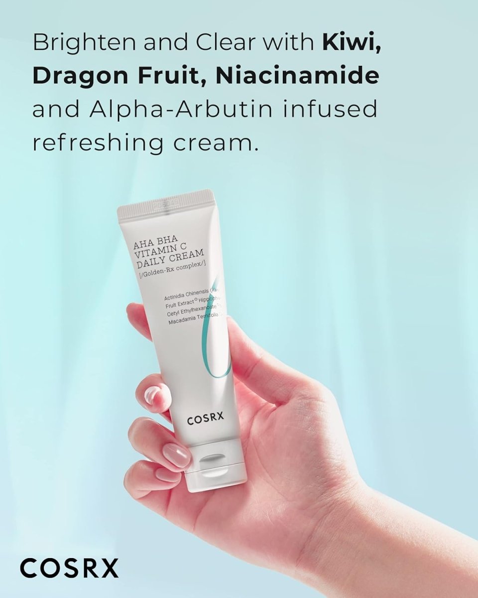 COSRX Refresh AHA BHA Vitamin C Daily Cream 50ml Health & Beauty Kbeauty markham toronto free ship USA asian korean