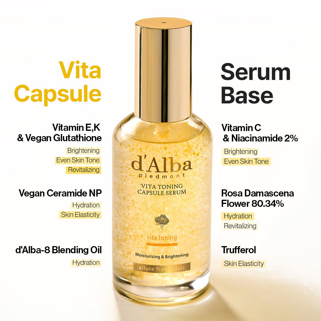 D'ALBA Vita Toning Capsule Serum 100ml Health & Beauty