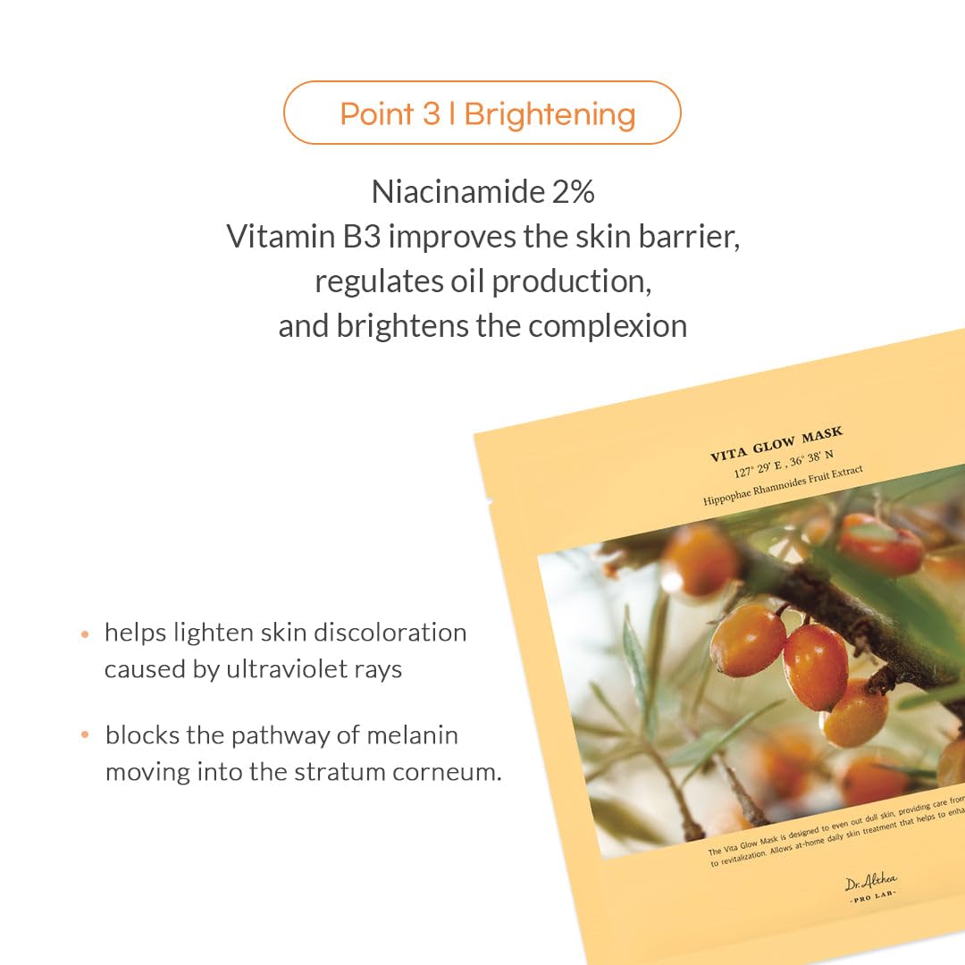 DR.ALTHEA Vita Glow Mask 5Pcs Health & Beauty oceanbuy beauty markham toronto free ship USA asian korean skincare