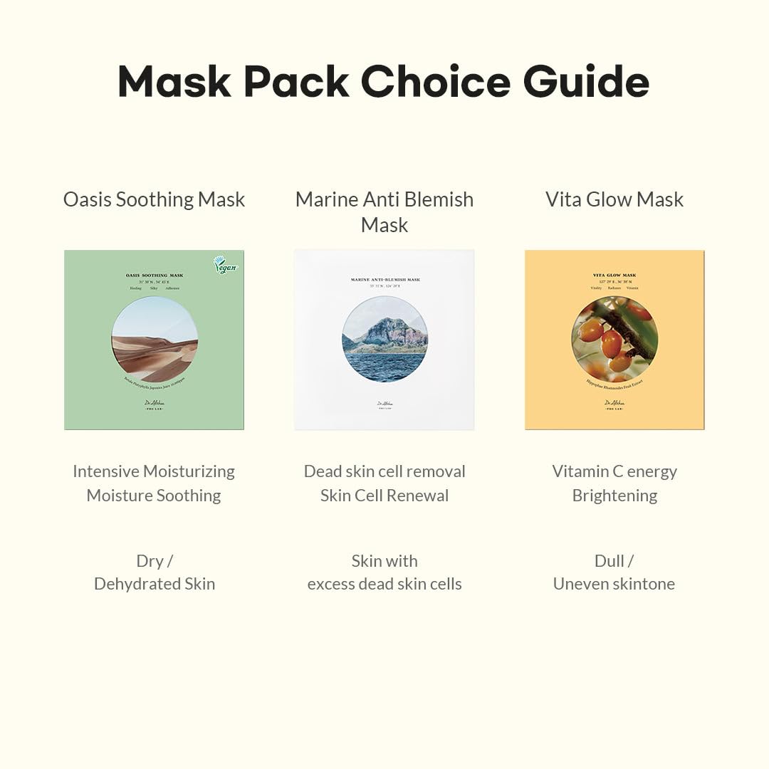 DR.ALTHEA Vita Glow Mask 5Pcs Health & Beauty oceanbuy beauty markham toronto free ship USA asian korean skincare