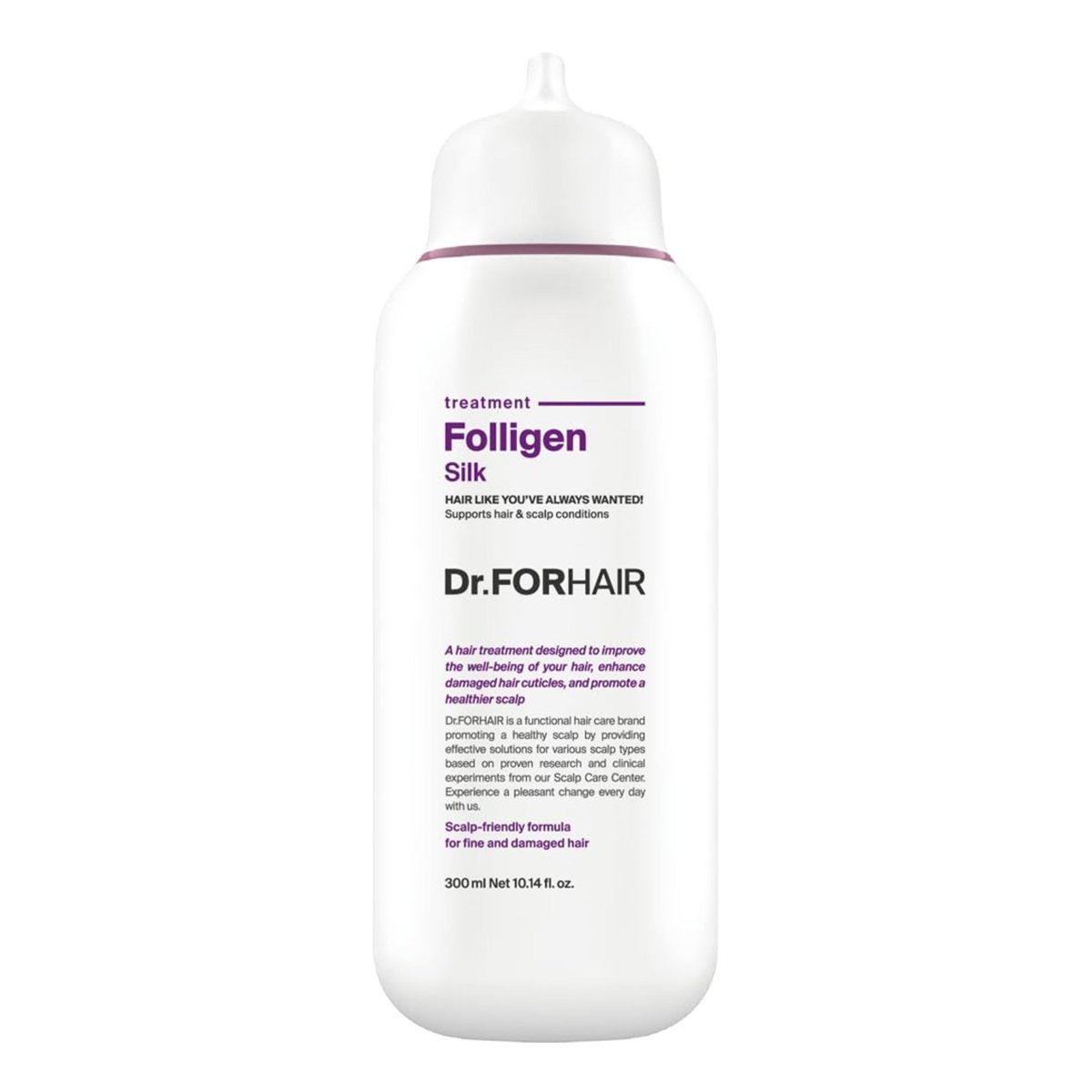 Dr.FORHAIR Folligen Silk Treatment 300ml Health & Beauty