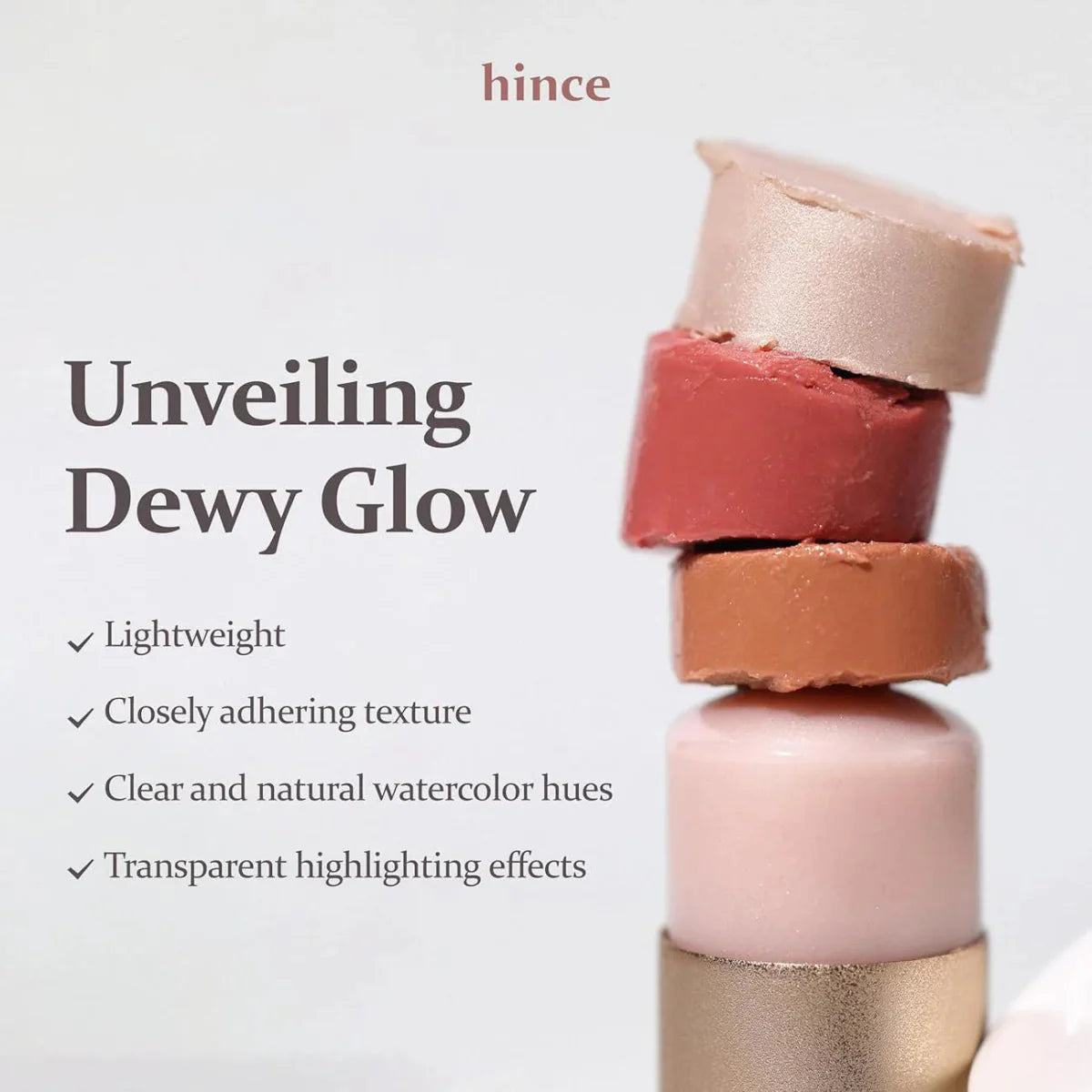 hince True Dimension Radiance Balm 10g - #01 Clear Health & Beauty oceanbuy beauty markham toronto free ship USA asian korean skincare