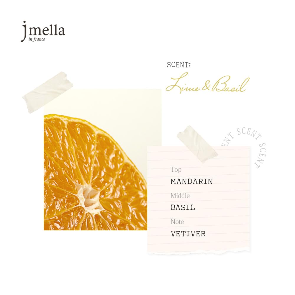 JMELLA In France Hair Shampoo 500ml - No.03 Lime & Basil Hair Care oceanbuy beauty markham toronto free ship USA asian korean skincare