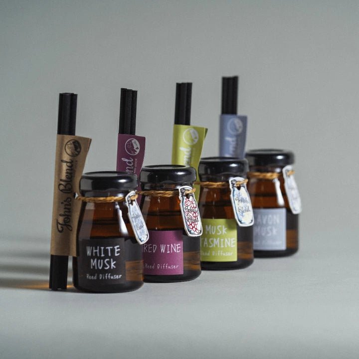 JOHN'S BLEND Mini Reed Diffuser 50ml - Savon Musk Home & Garden oceanbuy beauty markham toronto free ship USA asian korean skincare