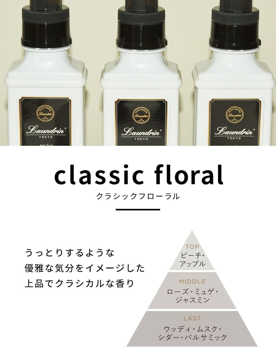 LAUNDRIN Car Fragrance 1EA - Classic Floral Home & Garden