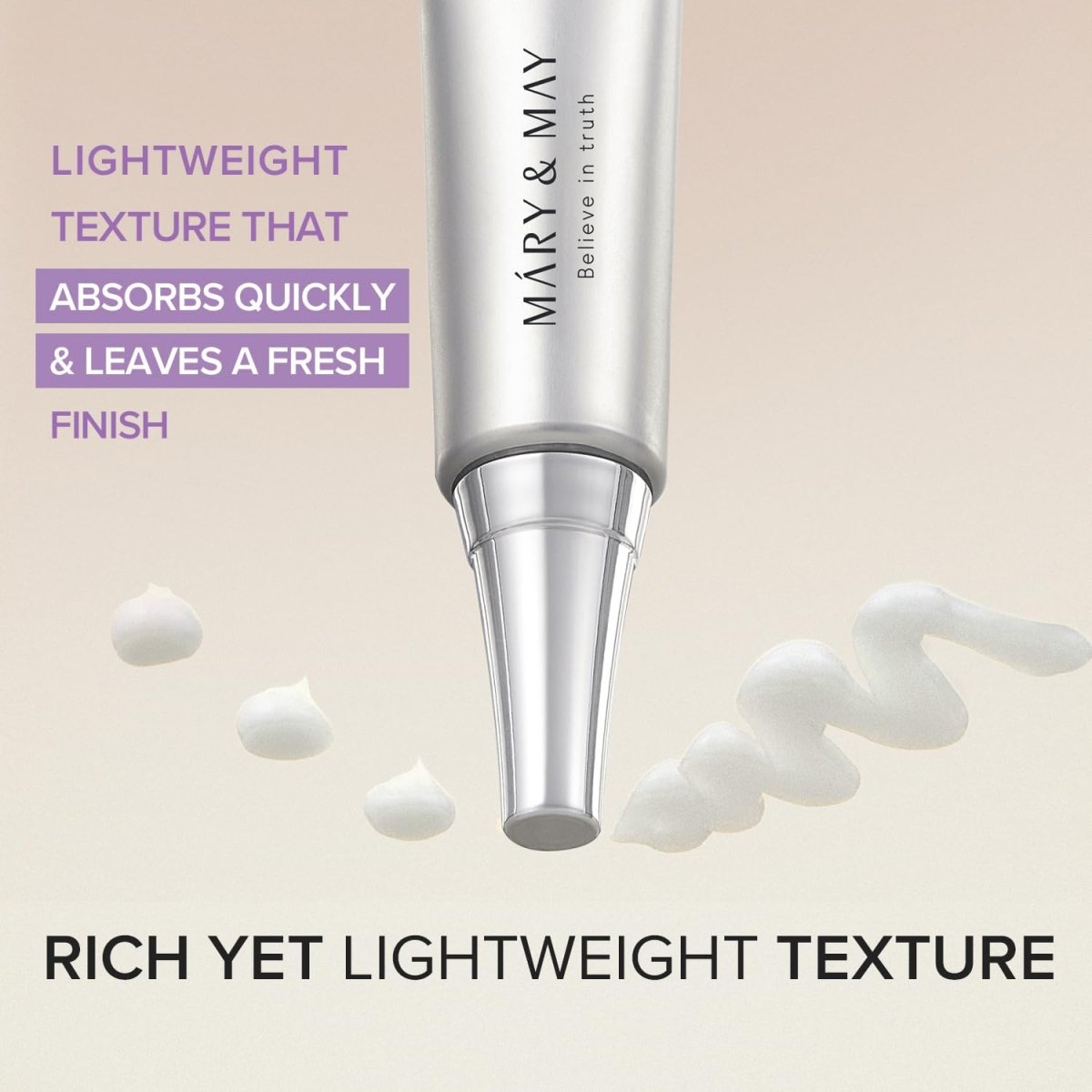 MARY & MAY Tranexamic Acid + Glutathione Eye Cream 30g Health & Beauty