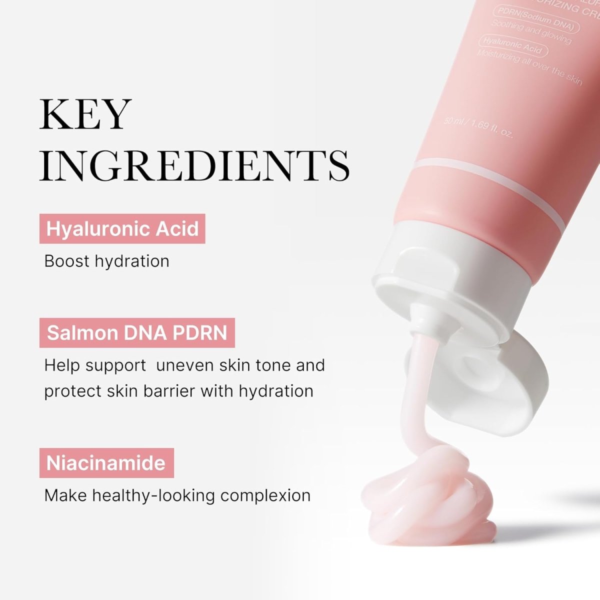 MEDICUBE PDRN Pink Hyaluronic Moisturizing Cream 50ml Health & Beauty oceanbuy beauty markham toronto free ship USA asian korean skincare