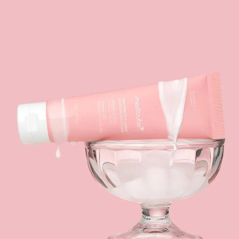 MEDICUBE PDRN Pink Hyaluronic Moisturizing Cream 50ml Health & Beauty oceanbuy beauty markham toronto free ship USA asian korean skincare