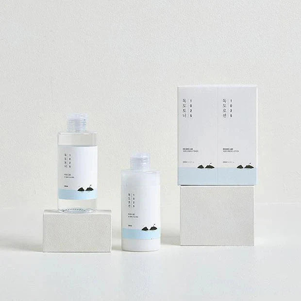 ROUND LAB 1025 Dokdo Toner + Lotion Special Set 200m*2 Health & Beauty