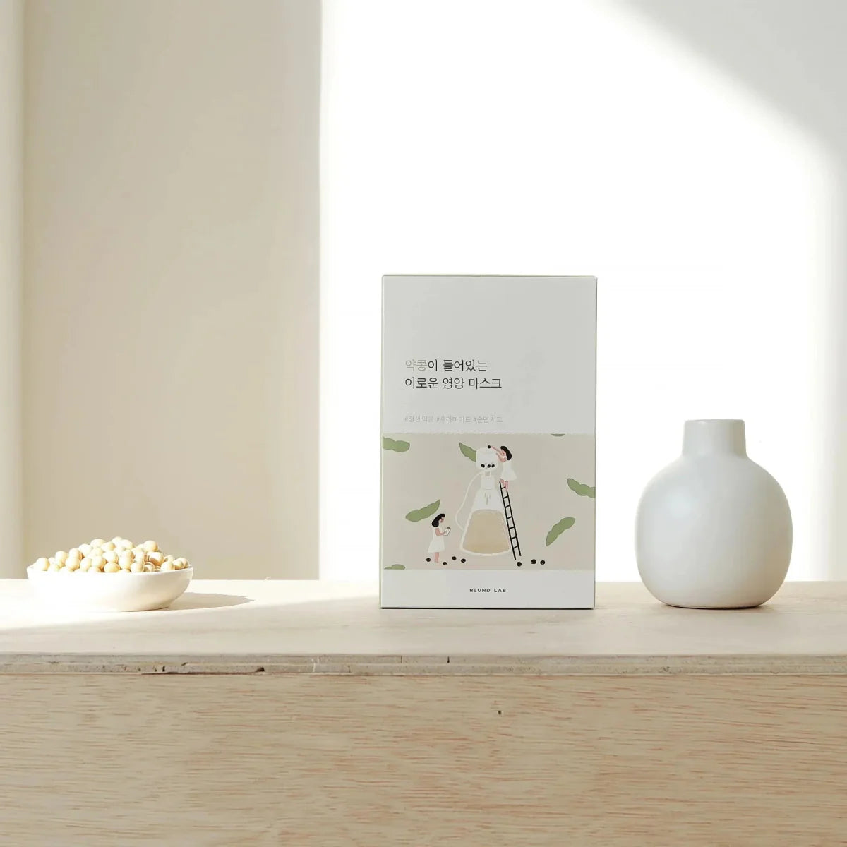 ROUND LAB Soybean Nourishing Mask 10Pcs Health & Beauty