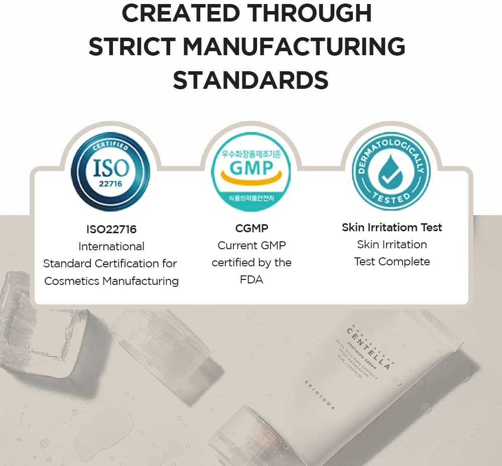 SKIN1004 Madagascar Centella Soothing Cream 2.53 fl. oz (75ml) oceanbuy.ca markham toronto free ship USA asian korean skincare