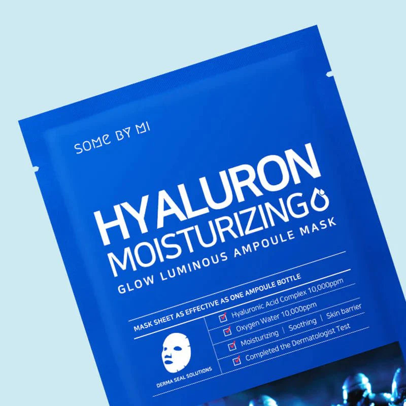 SOME BY MI Hyaluron Moisturizing Glow Luminous Ampoule Mask 1Pcs Health & Beauty oceanbuy.ca markham toronto free ship USA asian korean skincare