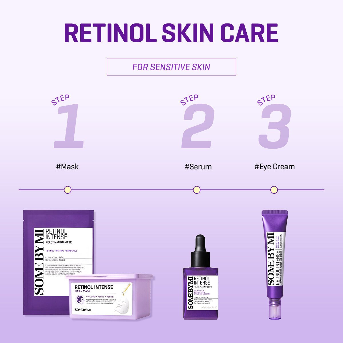 SOME BY MI Retinol Intensive Reactivating Mask 1Pcs Health & Beauty oceanbuy beauty markham toronto free ship USA asian korean skincare