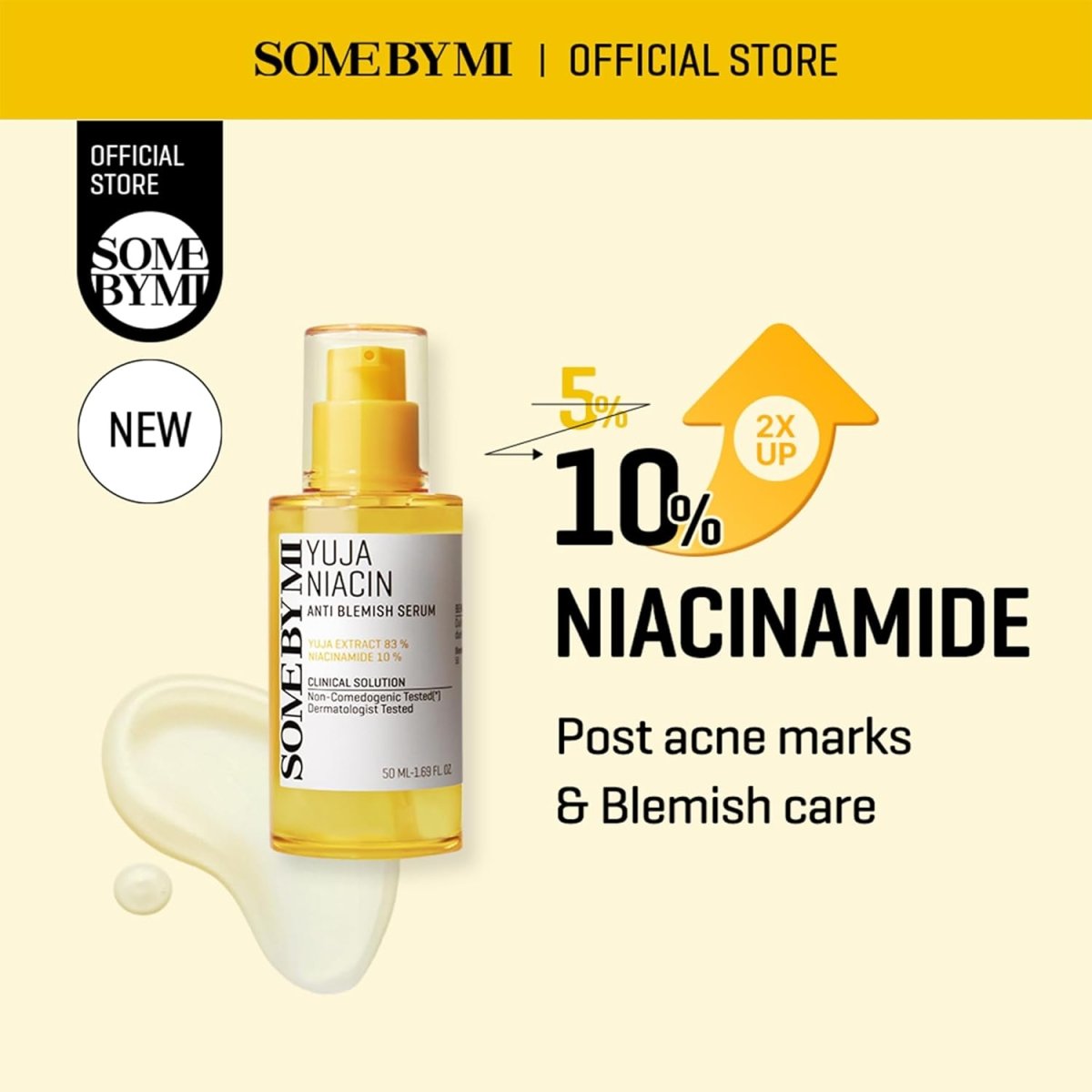SOME BY MI Yuja Niacin Anti Blemish Serum 50mlHealth & Beauty oceanbuy.ca markham toronto free ship USA asian korean skincare