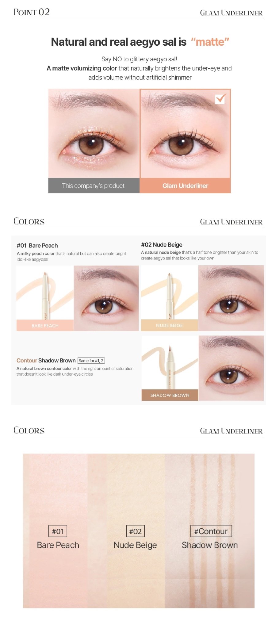 TOO COOL FOR SCHOOL Artclass Glam Underliner - 4 Color to Choose Health & Beauty oceanbuy.ca markham toronto free ship USA asian korean skincare