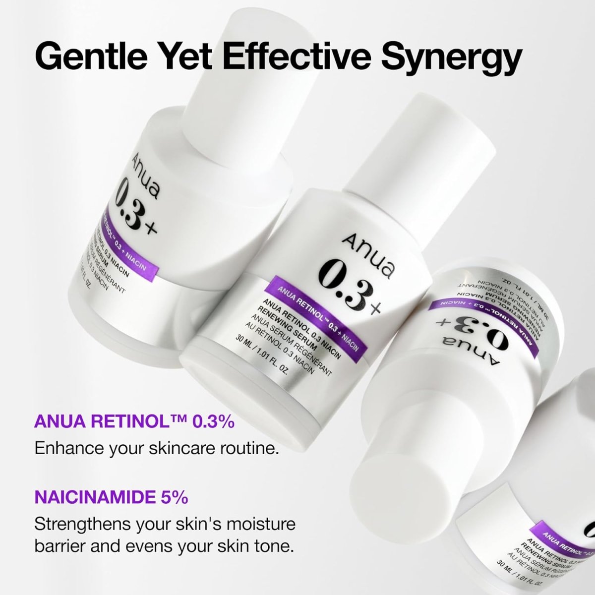ANUA Nano Retinol 0.3% + Niacin Renewing Serum 30ml Health & Beauty