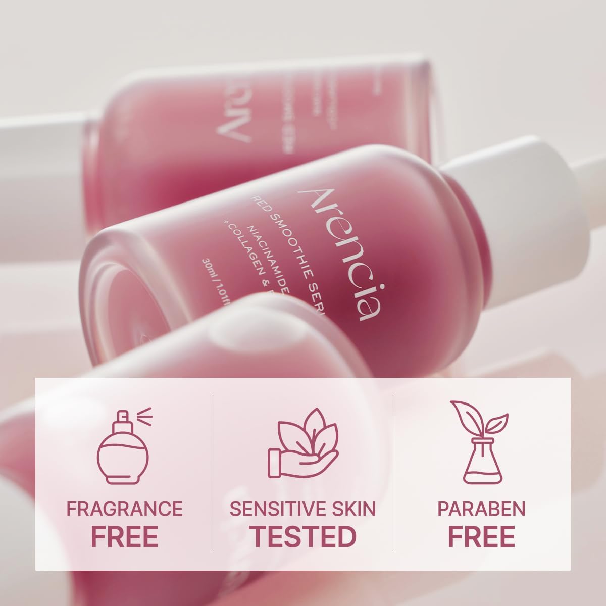 ARENCIA Fresh Red Smoothie Serum 8 30ml Health & Beauty