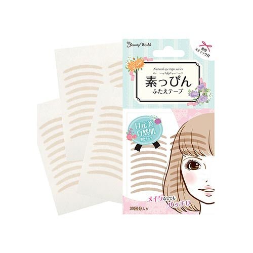 Beauty World Beige Colored Double Eyelid Tape(Beige 30 pairs)