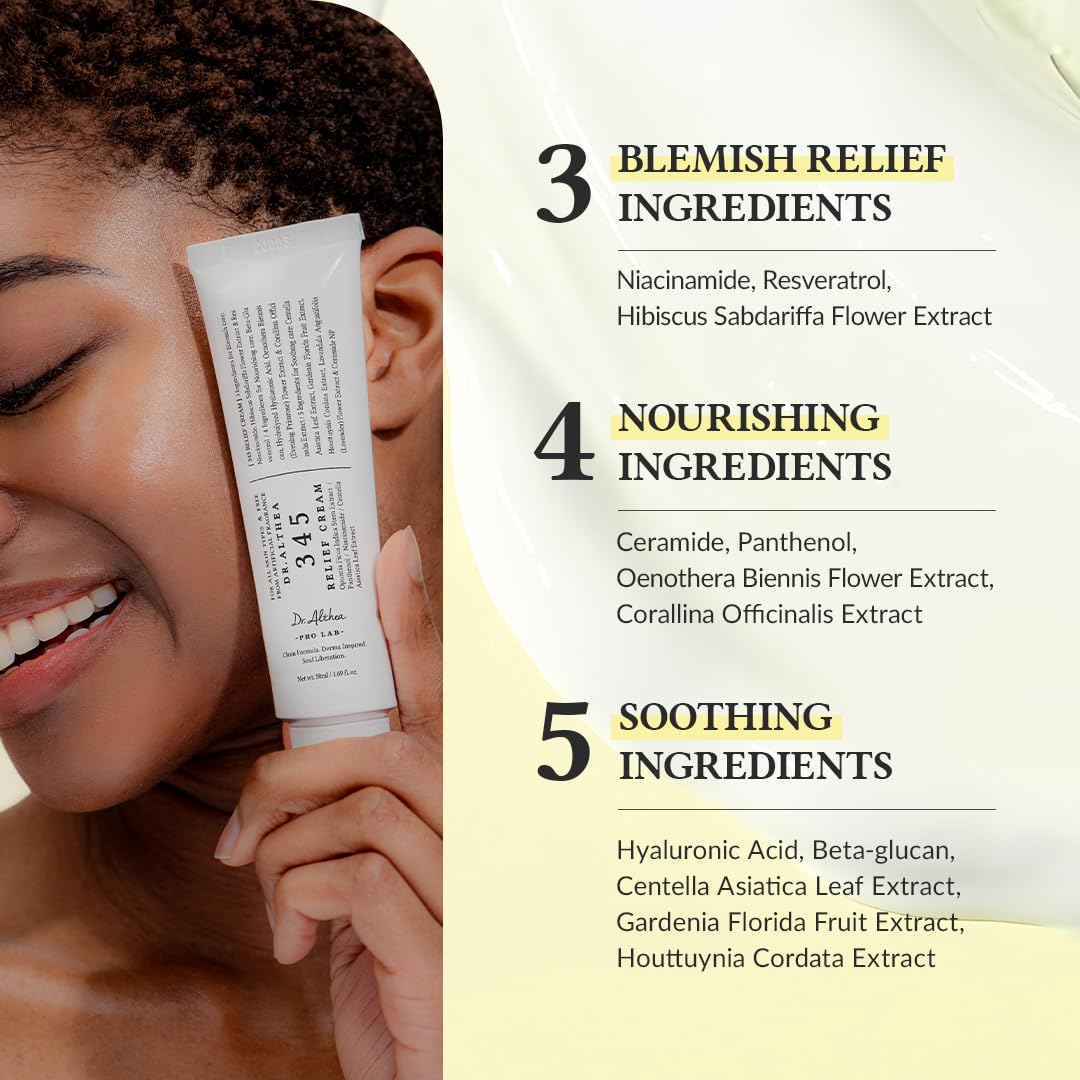 Dr.Althea - 345 Relief Cream 50ml at oceanbuy beauty