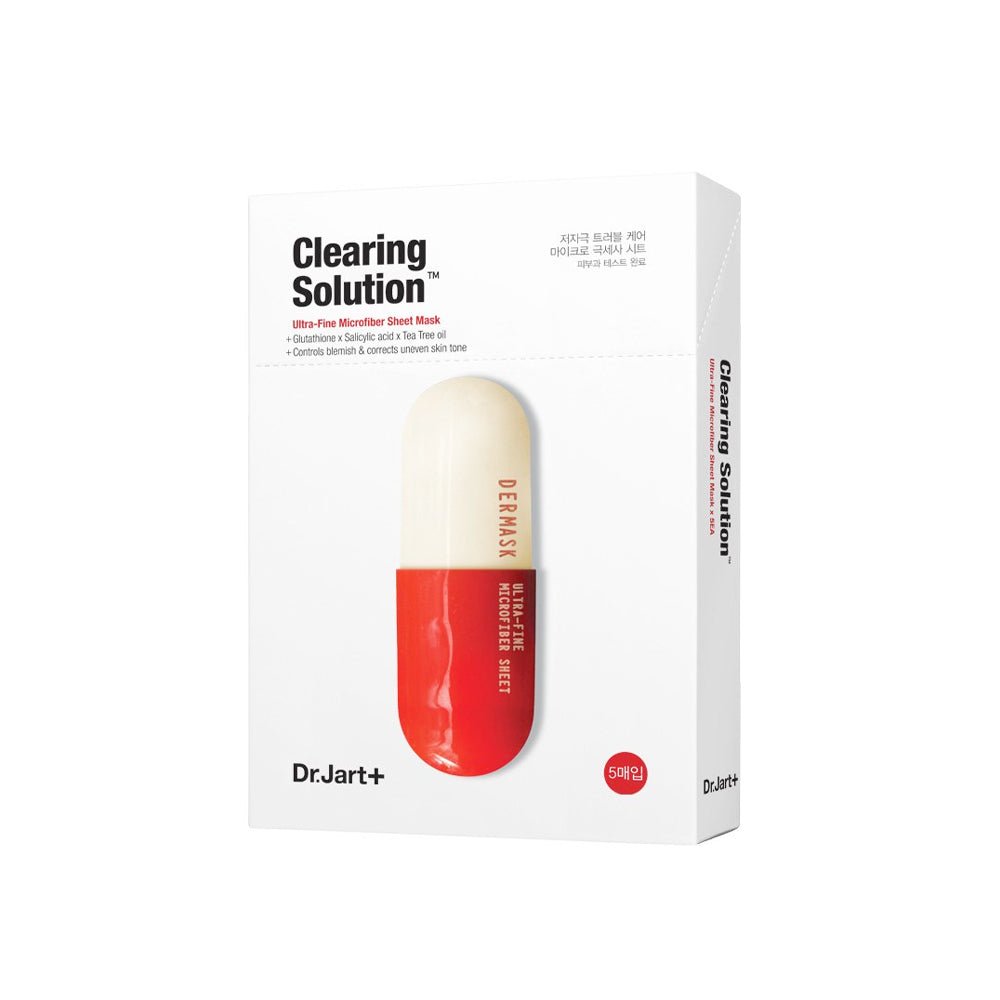 DR.JART+ Dermask Micro Jet Clearing Solution Mask 5pcs oceanbuy.ca markham toronto free ship USA asian korean skincare