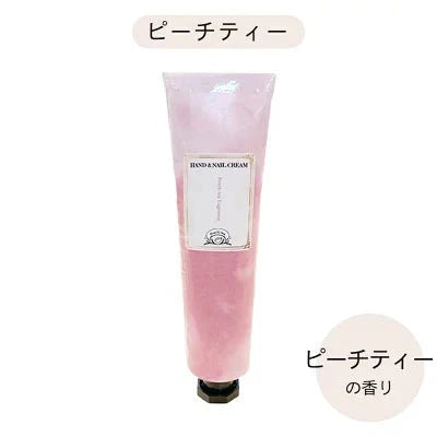 HONYARADOH Hand & Nail Cream 30g - Peach Tea