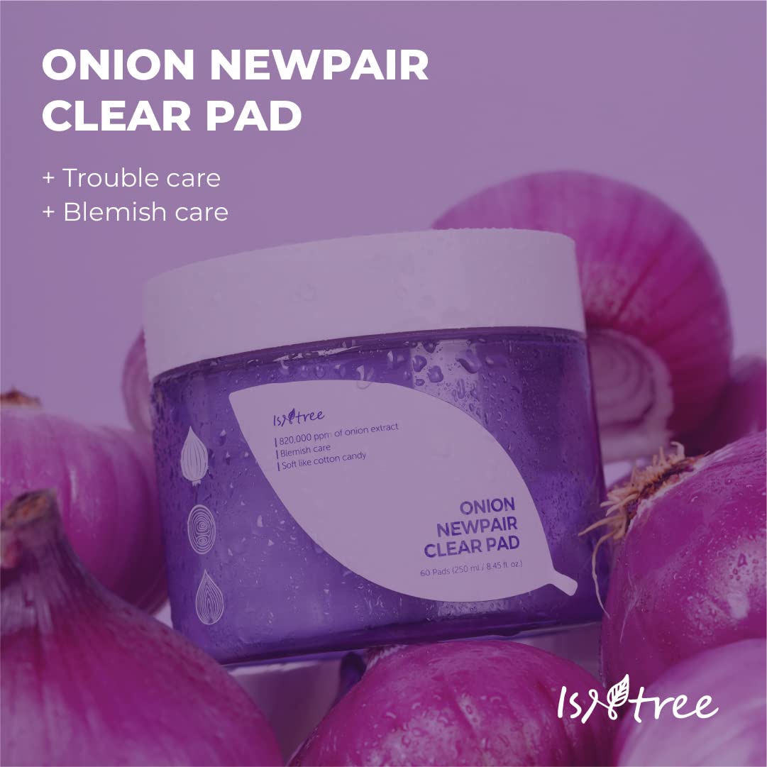 ISNTREE Onion Newpair Clear Pad 60Pcs Health & Beauty oceanbuy beauty markham toronto free ship USA asian korean skincare