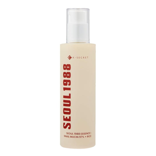 K - SECRET Seoul 1988 Essence: Snail Mucin 97% + Rice 100ml Health & Beauty