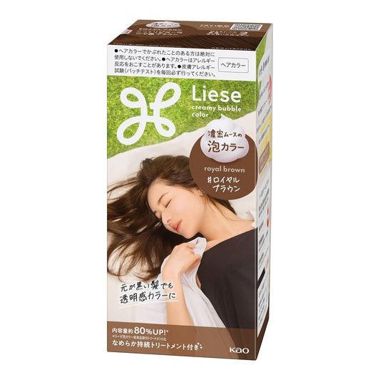 KAO Liese Tint Color Gel 191ml - Royal Brown Hair Care