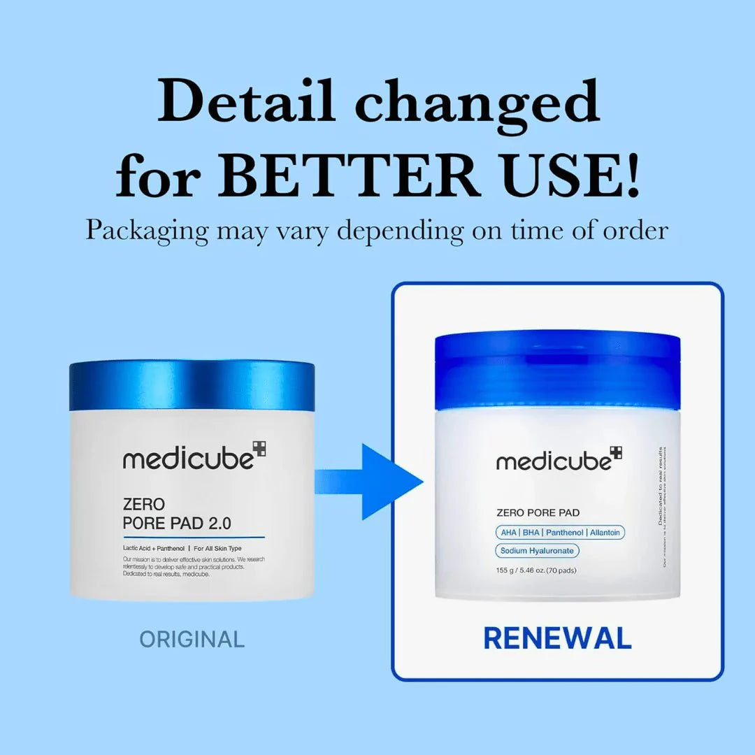 MEDICUBE Zero Pore Pad 70 Pads Health & Beauty oceanbuy beauty markham toronto free ship USA asian korean skincare