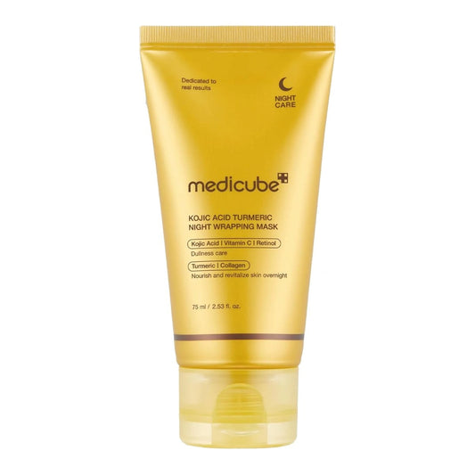 MEDICUBE Kojic Acid Tumeric Night Wrapping Mask 75ml Health & Beauty