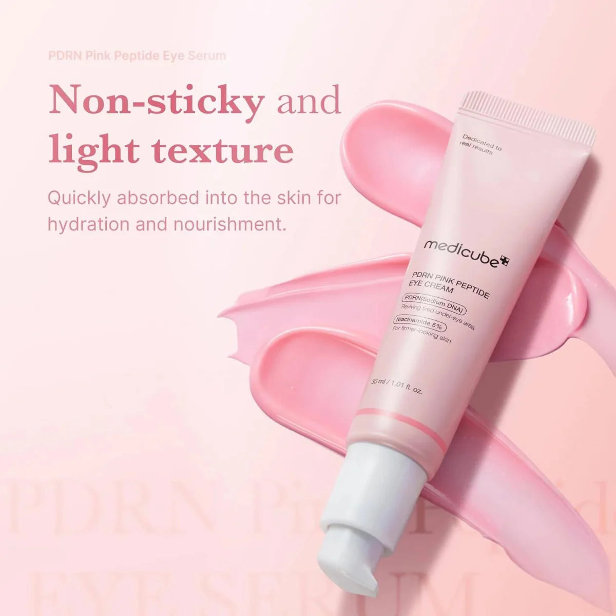 MEDICUBE PDRN Pink Peptide Eye Serum 30ml Health & Beauty