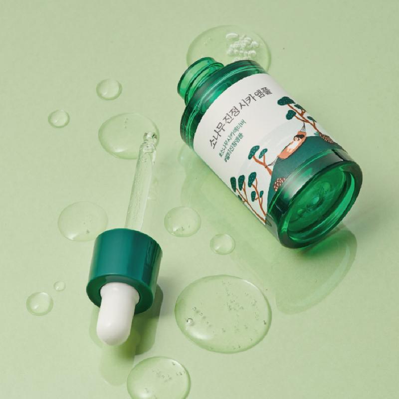 ROUND LAB Pine Calming Cica Ampoule 30ml Health & Beauty oceanbuy.ca markham toronto free ship USA asian korean skincare