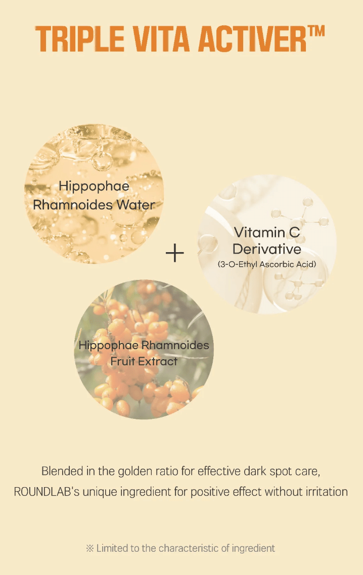 ROUND LAB Vita Niacinamide Dark Spot Serum Mask 10Pcs Health & Beauty oceanbuy beauty markham toronto free ship USA asian korean skincare