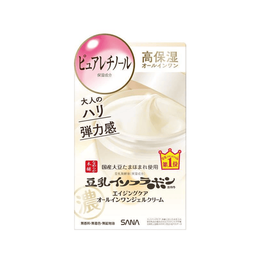 SANA Nameraka Honpo Isoflavone Wrinkle Gel Cream 100g Health & Beauty oceanbuy.ca markham toronto free ship USA asian korean skincare