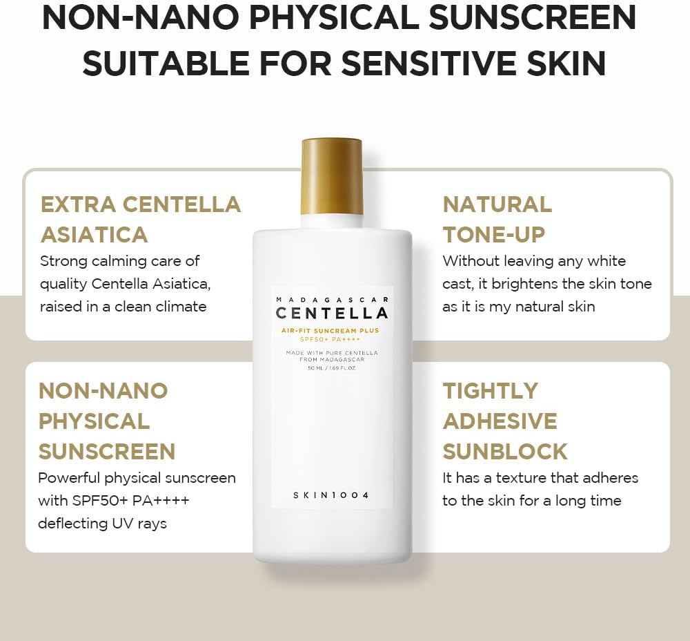 SKIN1004 Centella Sunscreen Plus 50ml (NPN 80124360)Health & Beauty oceanbuy.ca markham toronto free ship USA asian korean skincare