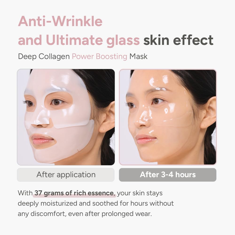 SUNGBOON EDITOR Deep Collagen Power Boosting Mask 4Pcs Health & Beauty oceanbuy beauty markham toronto free ship USA asian korean skincare