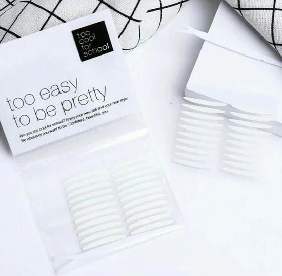 TOO COOL FOR SCHOOL Double - Side Double Eyelid Tape 22 Pairs Health & Beauty