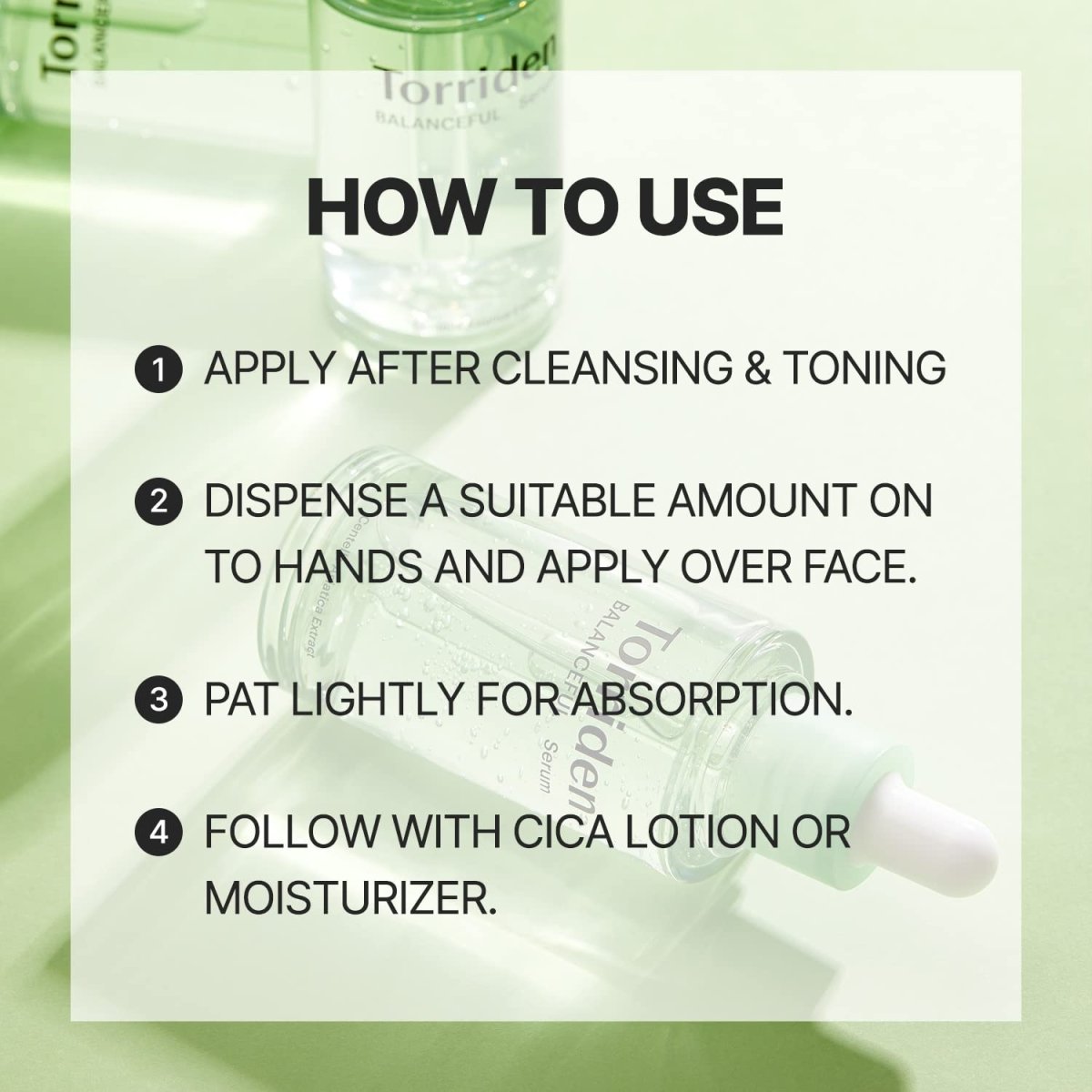 TORRIDEN Balanceful Cica Serum 50ml Health & Beauty oceanbuy.ca markham toronto free ship USA asian korean skincare