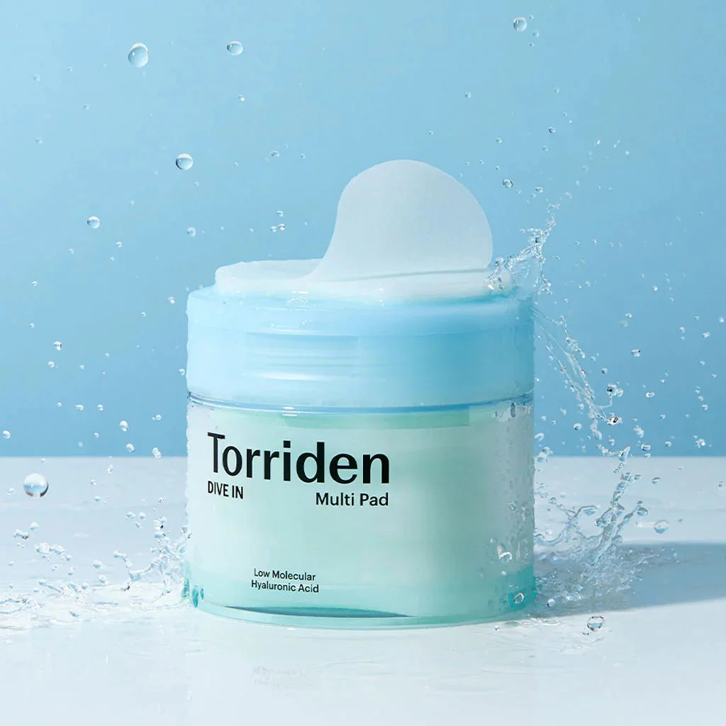 TORRIDEN DIVE - IN Low Molecule Hyaluronic Acid Multi Pad 80 Pads Health & Beauty