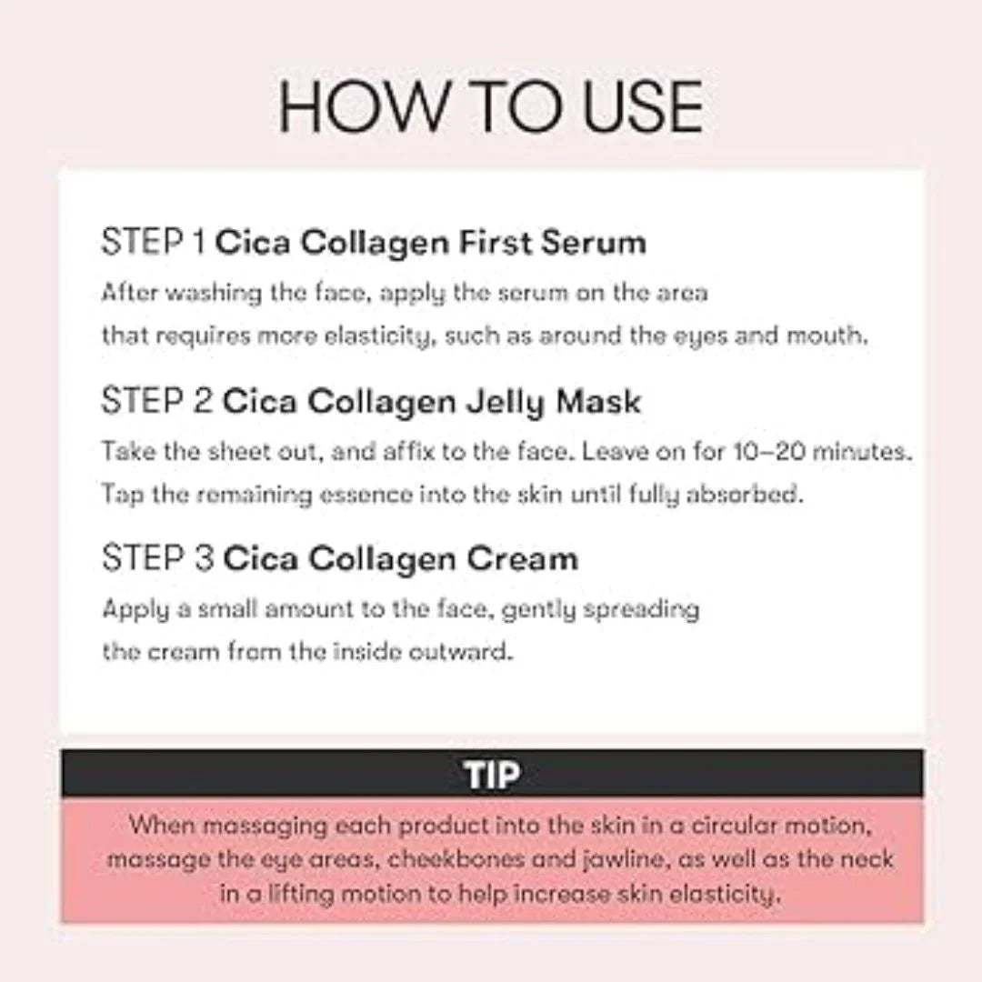 VT CICA Collagen All - in - One 3 - Step Mask 1Pcs Health & Beauty oceanbuy beauty markham toronto free ship USA asian korean skincare