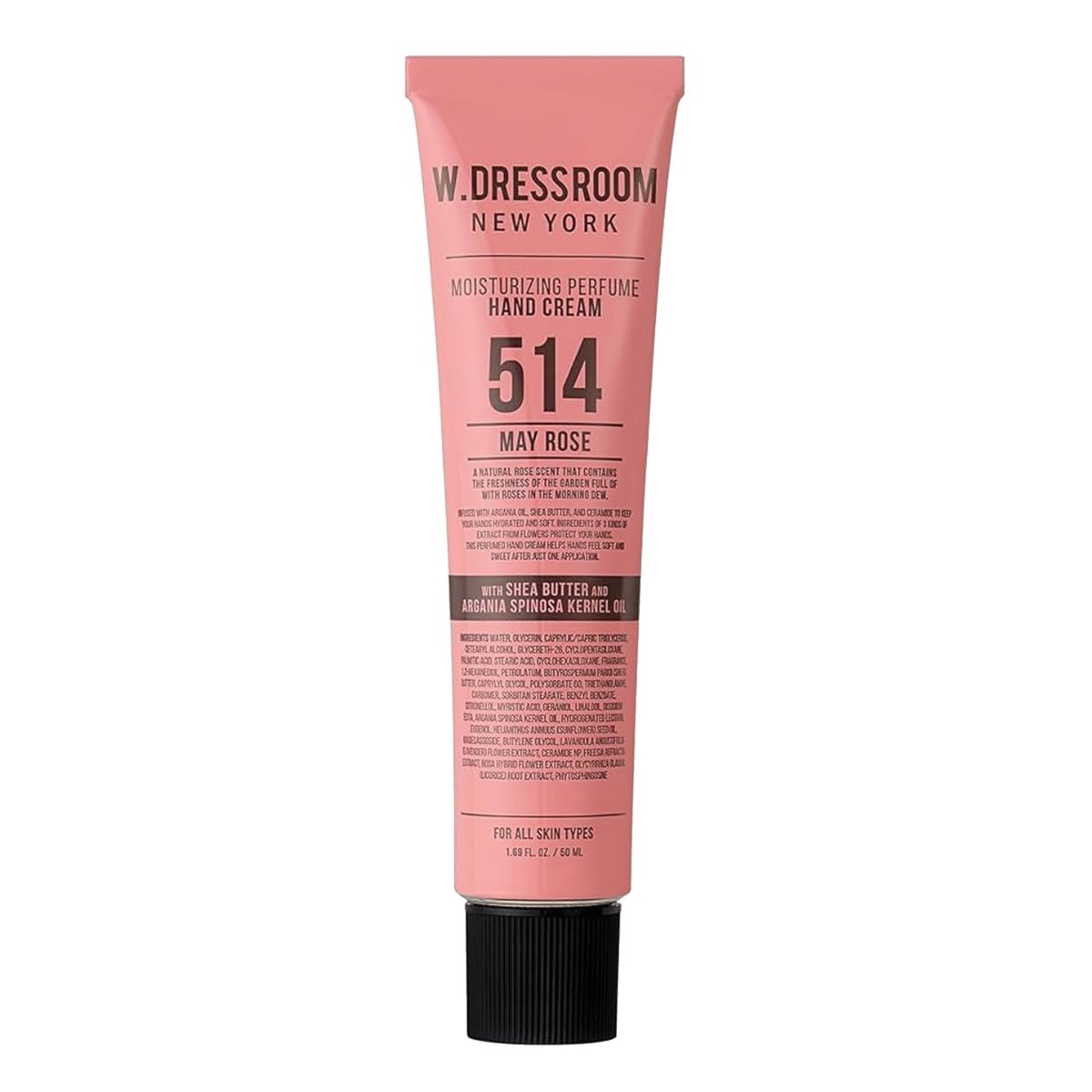 W.DRESSROOM Moisturizing Perfume Hand Cream 50ml - No.514 May Rose Health & Beauty Kbeauty markham toronto free ship USA asian korean